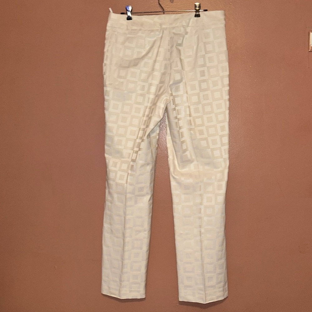 FOCUS2000 WOMANS WHITE PANTS SIZE 12 - Picture 9 of 13